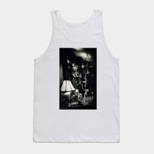 If Pigs Could Fly -  Black and White Tank Top